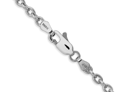 14k White Gold Chains Style PEN212 - Classique Jewelry Inc.