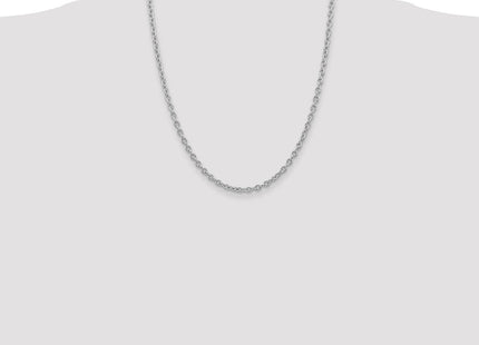 14k White Gold Chains Style PEN212 - Classique Jewelry Inc.