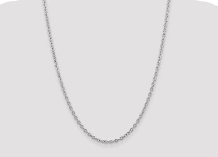 14k White Gold Chains Style PEN212 - Classique Jewelry Inc.