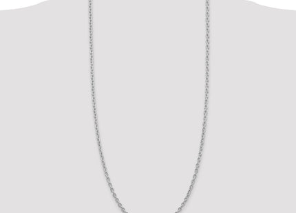 14k White Gold Chains Style PEN212 - Classique Jewelry Inc.