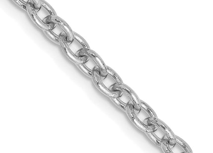 14k White Gold Chains Style PEN212 - Classique Jewelry Inc.