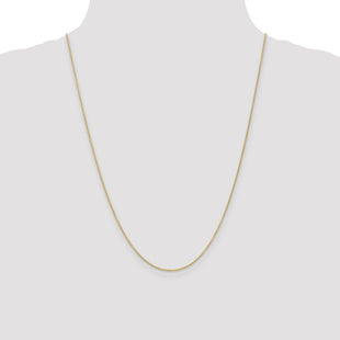 14K Cable with Lobster Clasp Chain (Style PEN213-24)