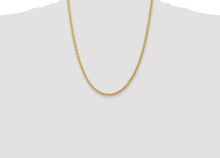 14k Parisian Wheat with Lobster Clasp Chain (Style PEN22-22)
