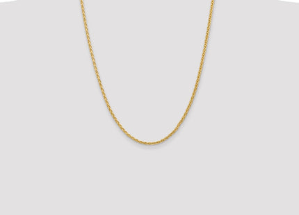 14k Parisian Wheat with Lobster Clasp Chain (Style PEN22-24)