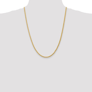 14k Parisian Wheat with Lobster Clasp Chain (Style PEN22-24)