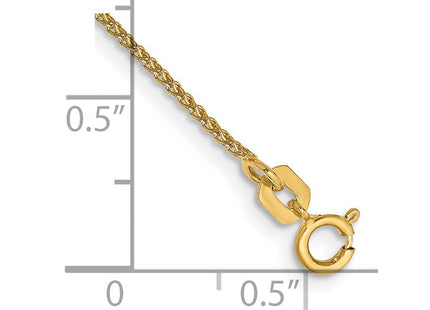 14K Spiga with Spring Ring Clasp Bracelet (Style PEN259-7)