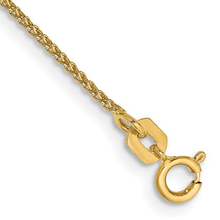14K Spiga with Spring Ring Clasp Bracelet (Style PEN259-7)