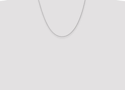 14K White Gold Parisian Wheat with Lobster Clasp Chain (Style PEN261-20)
