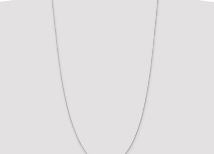 14K White Gold Parisian Wheat with Lobster Clasp Chain (Style PEN261-30)