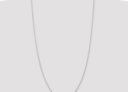 14K White Gold Parisian Wheat with Lobster Clasp Chain (Style PEN262-30)