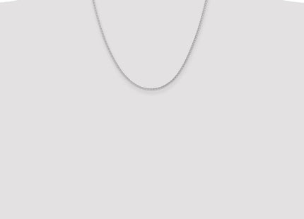 14K White Gold Parisian Wheat with Lobster Clasp Chain (Style PEN263-20)