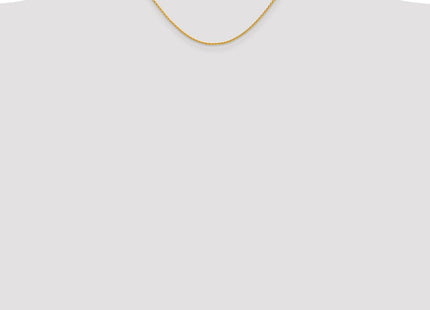 14K gold wheat link chain