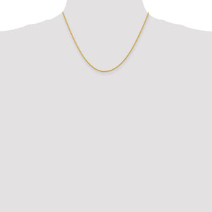 14k Parisian Wheat with Lobster Clasp Chain (Style PEN266-18)