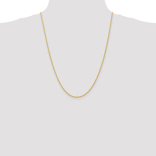 14k Parisian Wheat with Lobster Clasp Chain (Style PEN266-24)