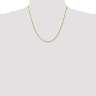 14k Parisian Wheat with Lobster Clasp Chain (Style PEN267-20)