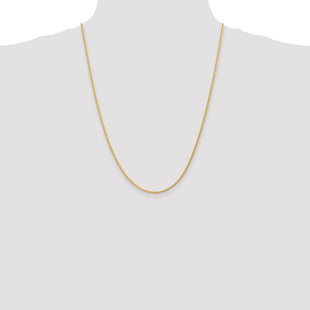 14k Parisian Wheat with Lobster Clasp Chain (Style PEN267-24)