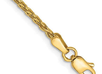 14k Parisian Wheat with Lobster Clasp Bracelet (Style PEN267-7)