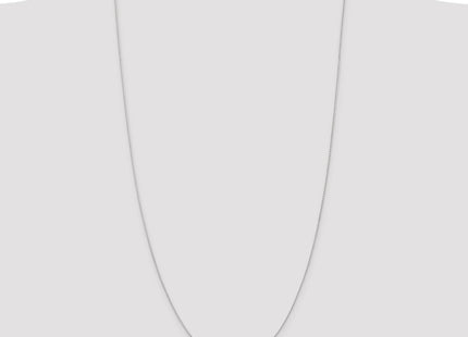 14K White Gold Diamond-cut Parisian Wheat with Lobster Clasp Chain (Style PEN268-30)