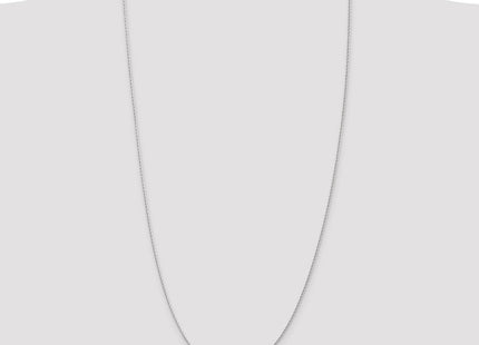 14K White Gold Diamond-cut Parisian Wheat with Lobster Clasp Chain (Style PEN270-30)