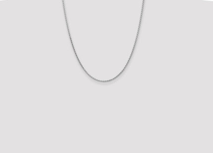 14k White Gold Chains Style PEN271 - Classique Jewelry Inc.
