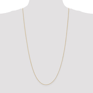 14K . Diamond-cut Parisian Wheat with Lobster Clasp Chain (Style PEN274-30)