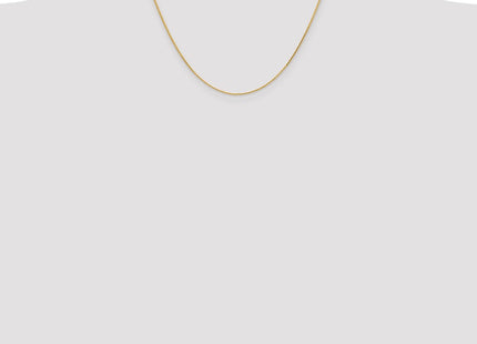 14K . Diamond-cut Parisian Wheat with Lobster Clasp Chain (Style PEN275-18)