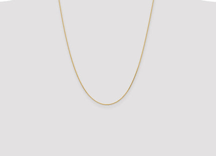 14K . Diamond-cut Parisian Wheat with Lobster Clasp Chain (Style PEN275-24)