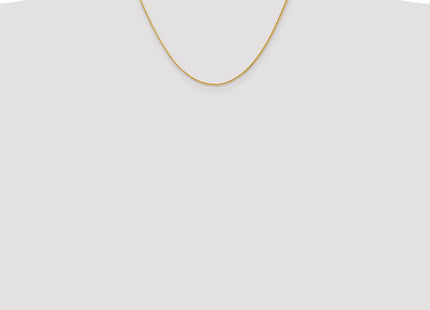 14K . Diamond-cut Parisian Wheat with Lobster Clasp Chain (Style PEN276-18)