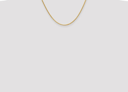 14K . Diamond-cut Parisian Wheat with Lobster Clasp Chain (Style PEN277-18)