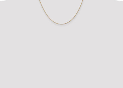 14K . Light Baby Rope with Spring Ring Clasp Chain (Style PEN3-20)