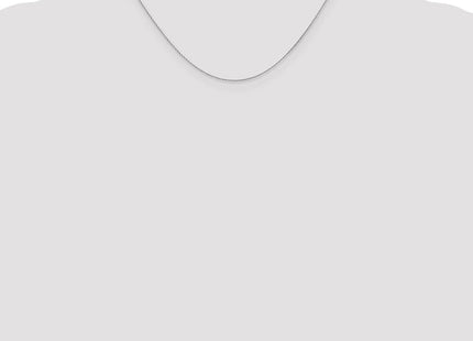 14K White Gold . Round Parisian Wheat with Lobster Clasp Chain (Style PEN314-16)
