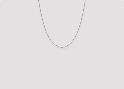 14K White Gold Diamond-cut Round Open Link Cable with Lobster Clasp Chain (Style PEN325-22)