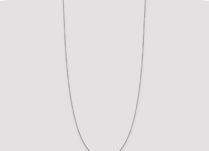 14K White Gold Diamond-cut Round Open Link Cable with Lobster Clasp Chain (Style PEN325-30)