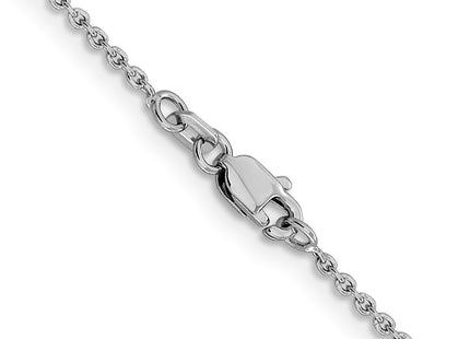 14k White Gold Chains Style PEN327 - Classique Jewelry Inc.