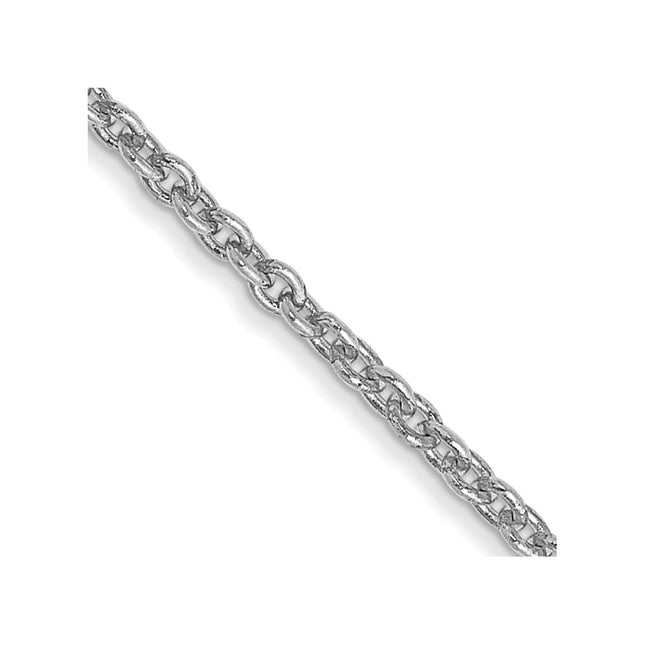 14k White Gold Chains Style PEN327 - Classique Jewelry Inc.