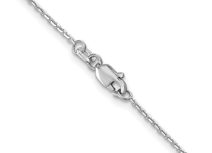 14k White Gold Chains Style PEN332W - Classique Jewelry Inc.