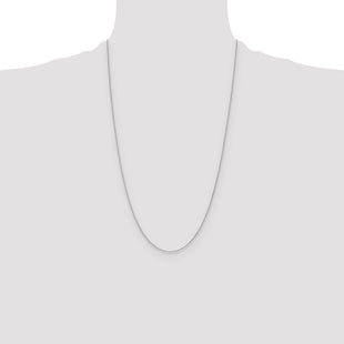 14k WG D/C Cable Chain (Style PEN332W-26)