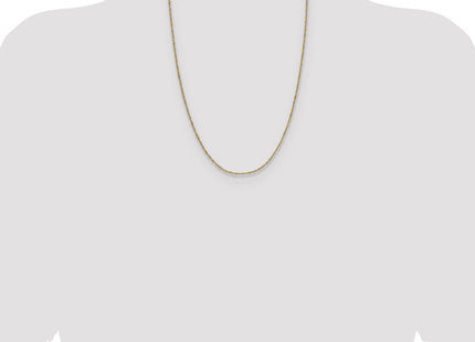 14k Yellow & Rhodium Chains Style PEN333 - Classique Jewelry Inc.