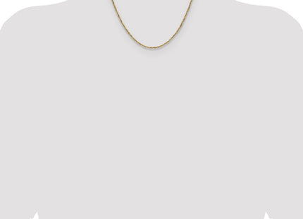 14k Yellow & Rhodium Chains Style PEN334 - Classique Jewelry Inc.