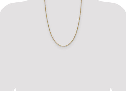 14k Yellow & Rhodium Chains Style PEN334 - Classique Jewelry Inc.