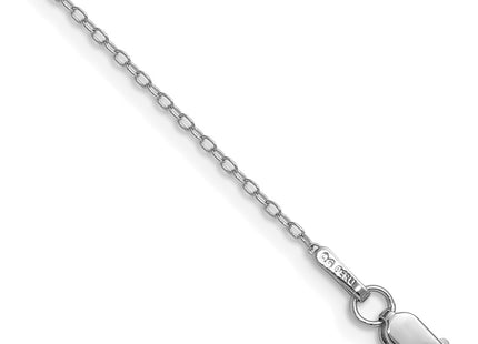 14k White Gold Chains Style PEN337W - Classique Jewelry Inc.