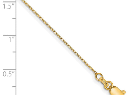 14k Yellow Gold Chains Style PEN338 - Classique Jewelry Inc.