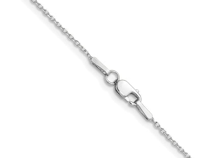 14k White Gold Chains Style PEN339W - Classique Jewelry Inc.