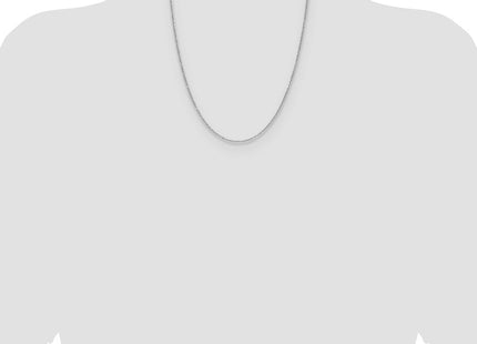 14k White Gold Chains Style PEN340W - Classique Jewelry Inc.