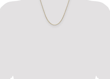 14k Solid Beveled Paperclip Chain (Style PEN342-20)