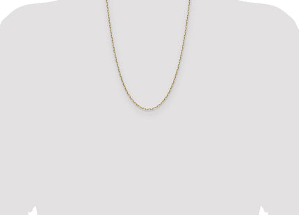 14k Solid Beveled Paperclip Chain (Style PEN342-24)