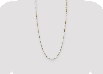14k Solid Beveled Paperclip Chain (Style PEN342-30)