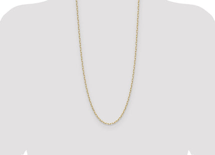14k Solid Beveled Paperclip Chain (Style PEN343-30)