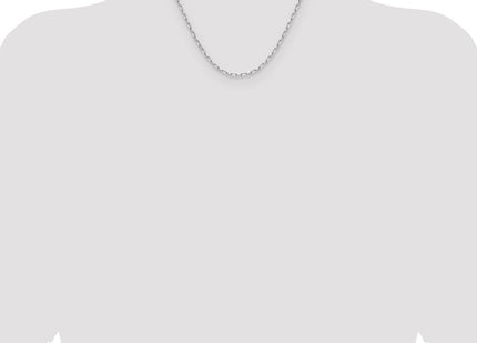 14k White Gold Chains Style PEN343W - Classique Jewelry Inc.