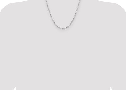 14k White Gold Chains Style PEN343W - Classique Jewelry Inc.